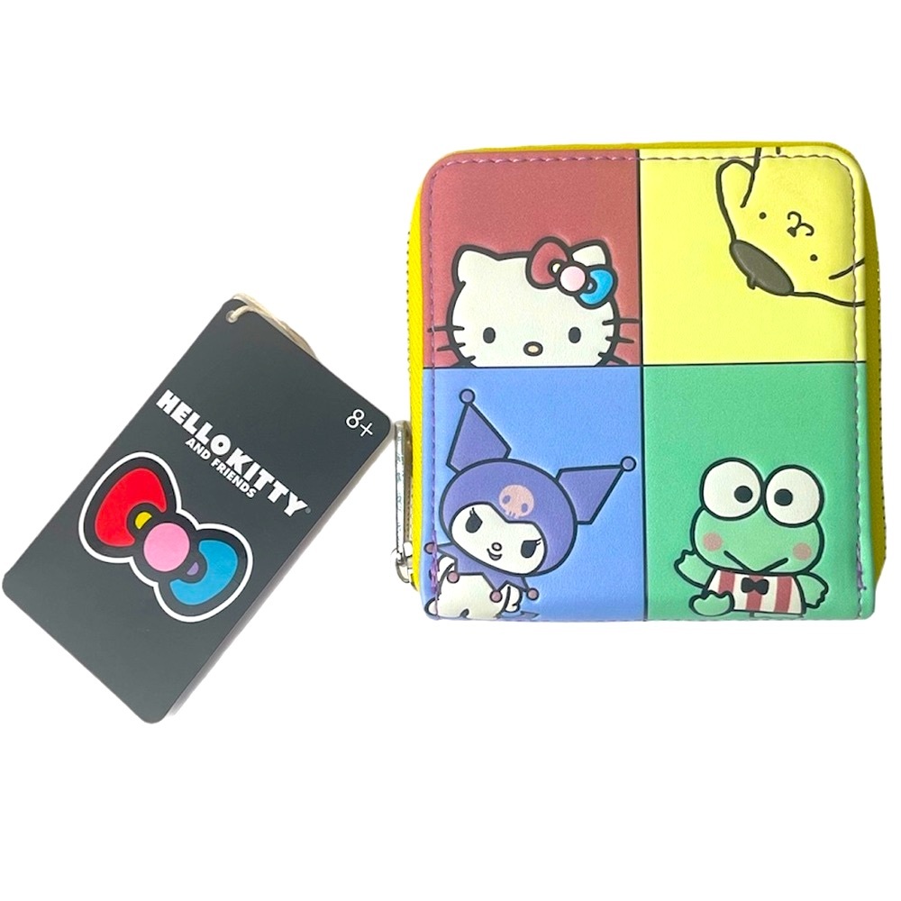 SANRIO Hello Kitty and Friends Color Block Wallet
